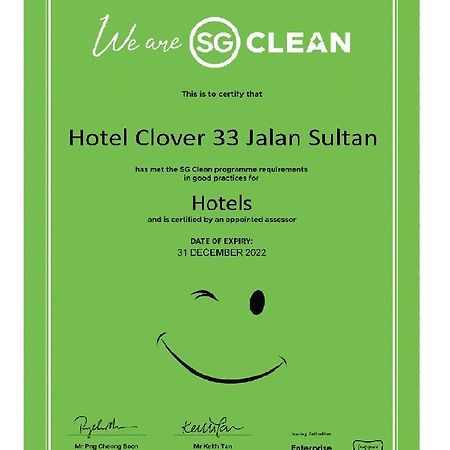 Hotel Clover 33 Jalan Sultan Сингапур Экстерьер фото
